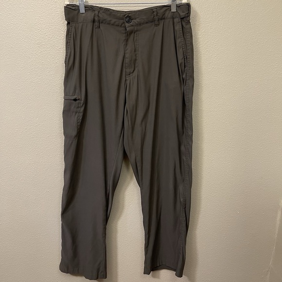Union Bay Other - Union Bay Hiking Pants Olive Flex Stretch Waist Zip Pockets Sz‎ 34/32 ( 35/31)